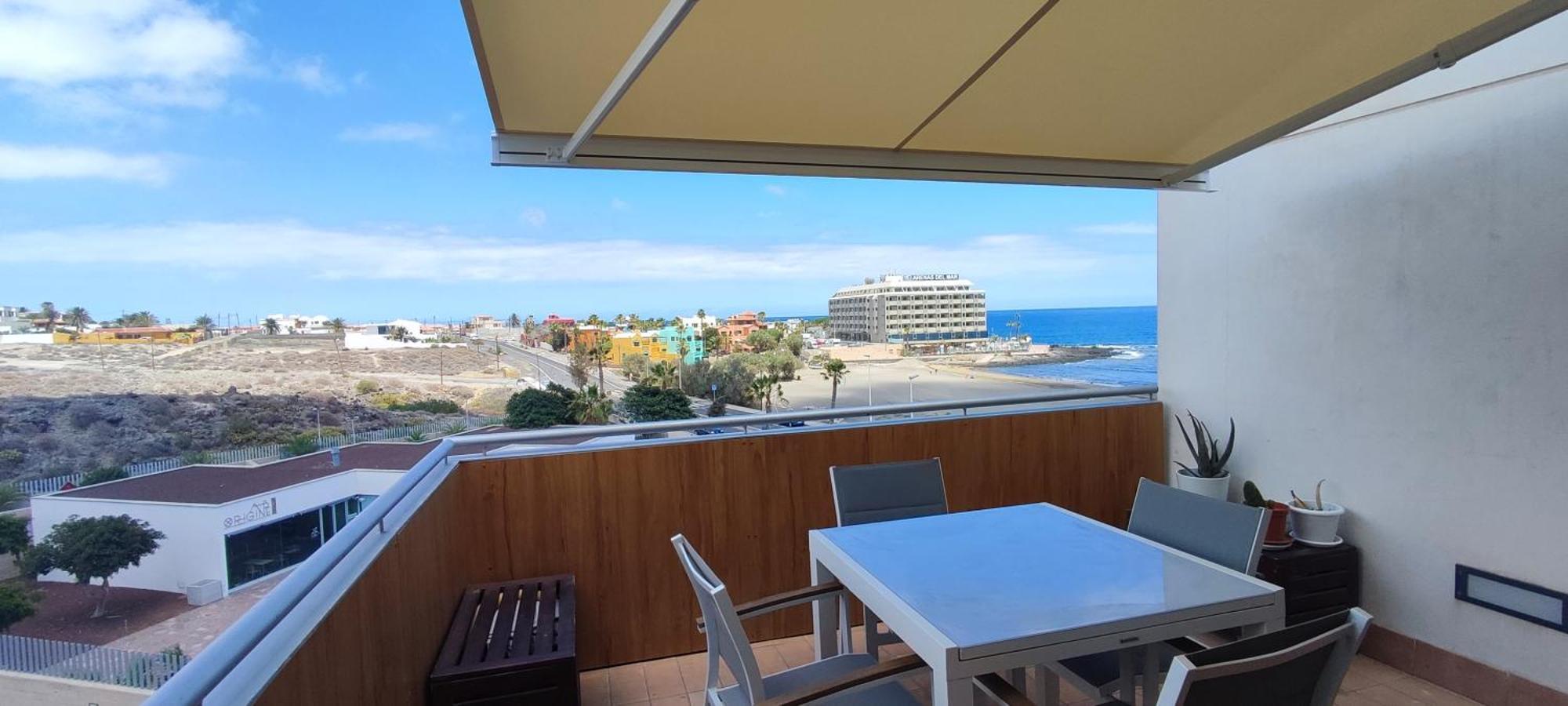 El Medano Beachfront Triplex Penthouse With Pool, Rooftop, Sea View Exterior foto